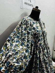 Vestido bohemio Maxi con estampado floral vintage de mujer al por mayor, vestido bohemio con cuello de pico y volantes, ropa de mujer, vestidos bohemios - Product Image 2