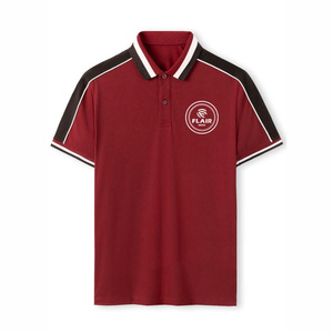 เสื้อยืดโปโลผ้าฝ้าย100% สำหรับผู้ชายขายดีผ้าคอตตอนสำหรับงานตามสั่งสีพื้นสไตล์ลำลองพิมพ์ลายน้ำหนัก180ก. - Product Image 2