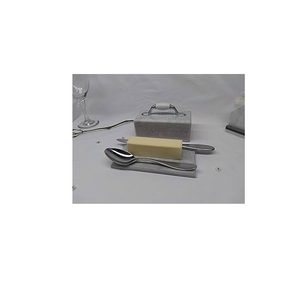 กล่องใส่เนยหินอ่อนทรงสี่เหลี่ยมกล่องใส่ชีสเนยเป็นมิตรต่อสิ่งแวดล้อมดีไซน์น่าดึงดูด - Product Image 1