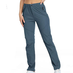À la mode nouvelles femmes bonne qualité Polyester et coton tissu Multi poches cachées Look classique pantalon de Golf pour les femmes - Product Image 3