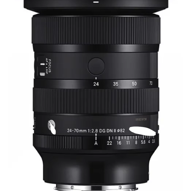 24-70mm Fixed Focus Full Frame E Mount Art Lens