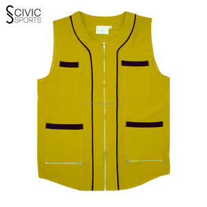 Chaleco de tela de lona personalizable, delantales de lona personalizados, delantales de trabajo de lona de peluquero, chaleco de trabajo creativo, chaleco de peluquero de estilo europeo - Product Image 1