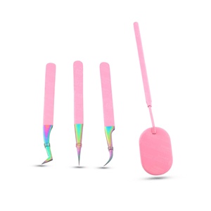 Pinces à cils en acier inoxydable de qualité professionnelle, autoclavables et faciles à désinfecter sans perdre leur finition - Product Image 5