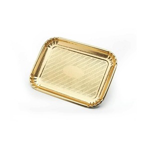 Bandeja de ostras de acero inoxidable con gran pulido dorado Premium con forma y tamaño personalizados utilizados en multiusos a bajo precio - Product Image 5