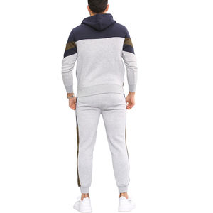 Ventes chaudes 2025, survêtement de jogging unisexe, coupe ajustée, 100% polyester, décontracté, uni, séchage rapide, respirant, grande taille, hiver, logo personnalisé - Product Image 4