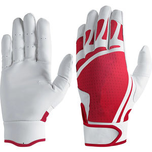 Couleurs unies Gants de baseball respirants personnalisés de la meilleure qualité Équipement de frappe exclusif du fabricant de la ville 2025 - Product Image 4