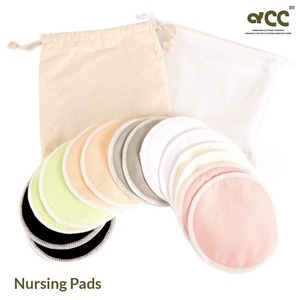 Comfortable <b>Nursing</b> <b>Pads</b> Washable Reusable Leak Proof Breast <b>Pads</b> for Moms - Product Image 2