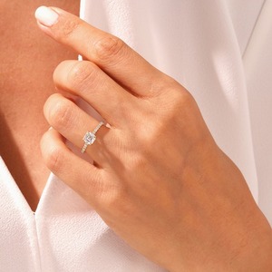 Joyería de piedras preciosas de topacio blanco para mujer, anillo de estilo bohemio de plata, joyería de plata de ley 925, anillo hecho a mano de tendencia, Regalo para mamá - Product Image 4