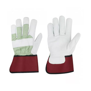 Guantes DE SEGURIDAD DE TRABAJO DE CUERO dividido de piel de vaca de alta calidad de Alto Rendimiento Protección de manos industrial antiimpacto Venta caliente - Product Image 2