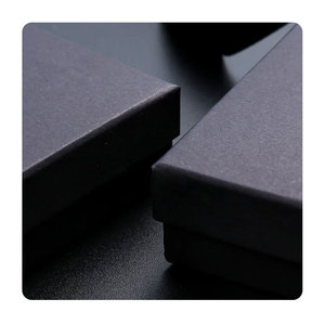 Organizador de joyas de viaje portátil, caja de regalo, almacenamiento de cartón de papel Kraft para collares, pulseras, pendientes, anillos de esponja hechos en EE. UU. - Product Image 4