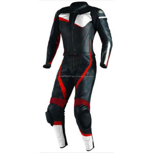Traje de Motociclismo de Cuero de Diseño Personalizado, Transpirable, Impermeable, de Secado Rápido, para Deportes al Aire Libre - Product Image 2