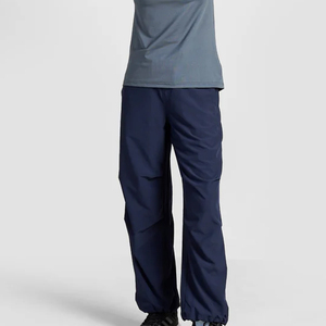 กางเกงออกกำลังกายเอวสูงสำหรับผู้หญิงกางเกงขาบานปรับได้สีสำหรับปีนเขากลางแจ้งกางเกงฟิตเนสลำลองของผู้หญิง - Product Image 4