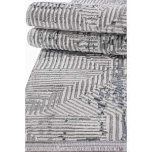 Vavien A0072 tapis rectangulaire de grande surface texturé à la machine gris pour la maison salon voiture 4m de largeur tissage ensembles de tapis - Product Image 3