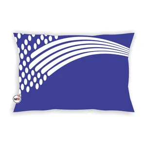Logo personnalisé Marque privée Conception Satin Polyester Taie d'oreiller Fabricant Taie d'oreiller soyeuse pour cheveux et peau
