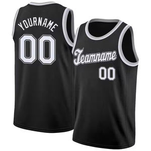 Camiseta de Baloncesto sin Mangas Estampada Transpirable de Alta Calidad, Camisetas de Baloncesto Unisex Personalizadas para Hombre al por Mayor, 100% Poliéster - Product Image 5