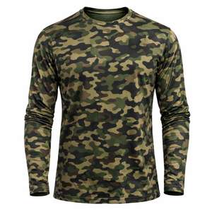 Compre Camisetas de Pesca de Manga Larga de Poliéster de Secado Rápido con Impresión Personalizada, Sublimación, Camisetas de Pesca con Capucha Personalizadas - Product Image 4