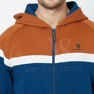 Chándal de algodón de manga larga ajustado para hombre de nuevo diseño, ropa de talla grande Lisa sólida para invierno, paquete de ropa informal de 500 Gsm - Product Image 6