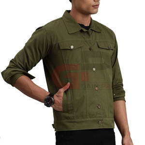 Chaqueta vaquera Moq baja al mejor precio para hombre, la última chaqueta vaquera hecha a medida para hombre al por mayor - Product Image 5