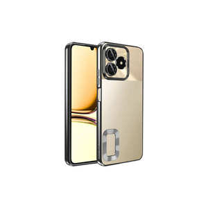 Coque de téléphone portable Netzy Realme C53 en silicone noir SAFA Omega avec découpe de logo et protection de l'appareil photo pour Oppo Reno A3S - Product Image 1