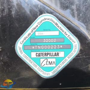 Miniexcavadora Caterpillar 320D2 Usada de 20 Toneladas, Características Operativas: Motor, Caja de Cambios, Bomba de Engranajes, Ofrece Precio Económico de Segunda Mano - Product Image 2