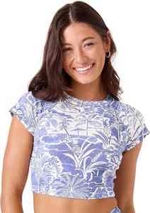 Tops Cortos de Algodón de Alta Calidad para Chicas, Sublimados, Casuales, Transpirables, Antibolitas, con Logotipo Comprimido, para Verano - Product Image 5