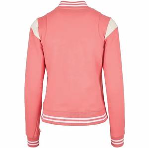 Chaqueta universitaria para mujer, chaqueta Bomber Letterman, chaqueta de béisbol Bomber en blanco, carta personalizada para mujer - Product Image 3