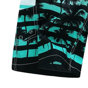 Pantalones Cortos de Playa para Hombre, Cintura Elástica, Moda Urbana 2026, Decoración con Estampado de Algodón, Colores Más Populares para Chicos - Product Image 4