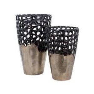 Home And Hotel Table Top Silver Shiny Polished Beautiful Designer High Quality Metal Flower Vase Decoration Accessories <b>Supplies</b> - Product Image 4