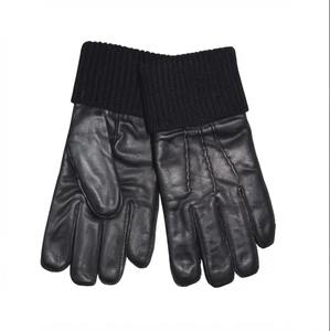 Gants tactiques en cuir de vache doux, coupe-vent, travail chaud, écran tactile, gants d'hiver à froid - Product Image 4