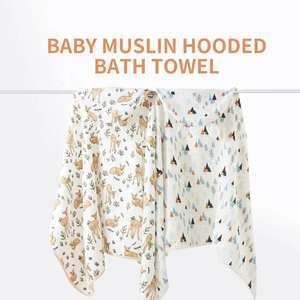 <span class=keywords><strong>Serviette</strong></span> <span class=keywords><strong>de</strong></span> bain en mousseline <span class=keywords><strong>de</strong></span> coton à capuche pour <span class=keywords><strong>nouveau</strong></span>-<span class=keywords><strong>né</strong></span> serviettes <span class=keywords><strong>de</strong></span> bain <span class=keywords><strong>de</strong></span> haute qualité pour <span class=keywords><strong>nouveau</strong></span>-<span class=keywords><strong>né</strong></span>, bébé et enfant en bas âge - Product Image 2
