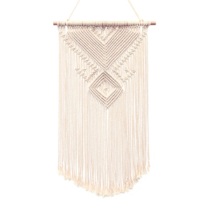 Tapiz de Macramé Hecho a Mano para Decoración del Hogar, Sala de Estar, Dormitorio, Arte de Pared Boho, Tapiz de Macramé para Colgar en la Pared - Product Image 1