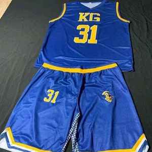 Nom personnalisé et numéro réversible Jersey Shorts ensemble jeunesse basket-ball uniforme pour garçons formation vêtements de sport pour hommes - Product Image 2