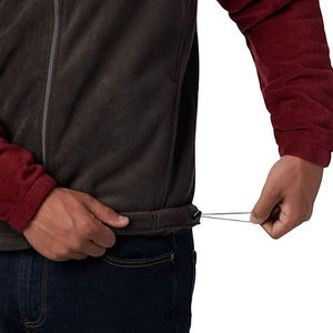 En un color sólido de buena calidad El mejor proveedor Hecho a mano Chaquetas de lana polar de tela suave al tacto para hombres - Product Image 4