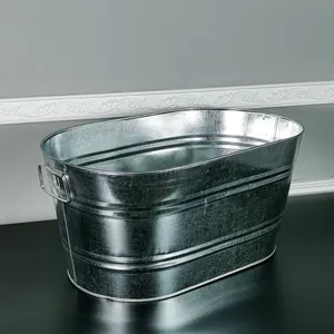 Seau à glace en acier inoxydable pour événements, seau à glace artisanal en aluminium, design marteau mural, écologique, pour utilisation sur table - Product Image 4