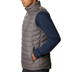 Wholesale Custom Lightweight Down Winter Puffer <b>Vest</b> for <b>Men</b> Winter Sleeveless Jackets Down <b>Vest</b> Jacket - Product Image 3