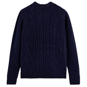 Pull en maille pour homme de qualité supérieure, respirant, anti-rétrécissement, anti-boulochage, séchage rapide, pour l'hiver - Product Image 5