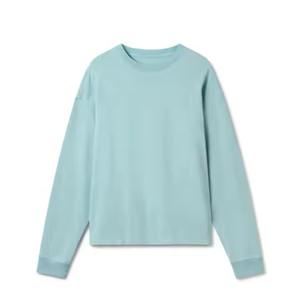 OEM venta al por mayor 95% algodón 5% Elastano hombres Slim Fit camiseta más larga caída dobladillo curvo cuello redondo músculo Fitness hombres gimnasio camisetas - Product Image 1