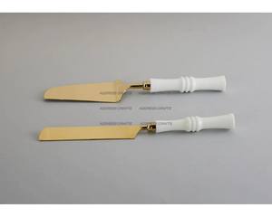 ออกแบบใหม่คุณภาพดีที่สุดสแตนเลสเรซิ่นเค้กเซิร์ฟเวอร์คุณภาพสูงตกแต่งบ้านห้องครัวร้านอาหารใช้ - Product Image 2