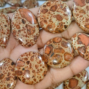 ขายดีที่สุดใหม่ป๊อปปี้แจสเปอร์พลอยกึ่งมีค่าป๊อปปี้แจสเปอร์อัญมณีหลวมสำหรับเครื่องประดับ - Product Image 3