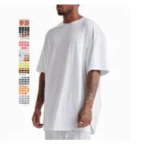 Venta al por mayor personalizado hombres camiseta con logotipo cálido de gran tamaño impreso en relieve sublimación en blanco hombres Streetwear pulóver camiseta Unisex - Product Image 6