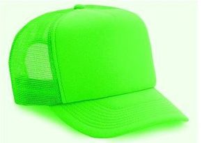 Casquettes de baseball vert lime avec logos brodés Design de logo personnalisé Couleurs vives personnalisées - Product Image 6