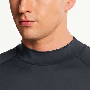 เสื้อแรชการ์ดแขนยาวผู้ชาย เนื้อผ้ารัดรูป แห้งเร็ว ผลิตจากสแปนเด็กซ์และโพลีเอสเตอร์ สำหรับเล่นกีฬา - Product Image 3