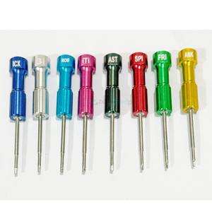 Kit de tournevis manuel en acier inoxydable CE pour implants dentaires, 8 pièces, source d'alimentation manuelle, ensemble d'implants abutment - Product Image 1