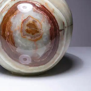 2025 Custom Onyx Marble Modern Hand Carved 100% Natural Limestone Tabletop <b>Vase</b> with Custom Logo for Weddings Home Decoration - Product Image 6