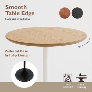 ห้องนั่งเล่นโต๊ะค็อกเทลทรงกลมพร้อมการจัดระเบียบที่หรูหรา - Product Image 2