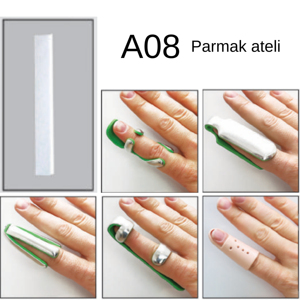 Attelle pour doigt / Orthèse de soutien réglable pour doigt - Product Image 1