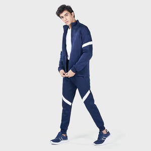 Ensemble de survêtements d'hiver 100% coton pour hommes personnalisés, pantalons de survêtement à capuche en polyester respirant, marque privée, ensemble de survêtements imprimés - Product Image 6