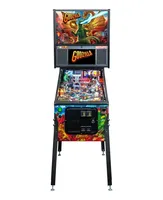 Máquina de Pinball Flipper Star Godzilla Premium con Soporte en Español, Construcción de Metal y Latón, Garantía de 10 Años, Repuestos Gratuitos
