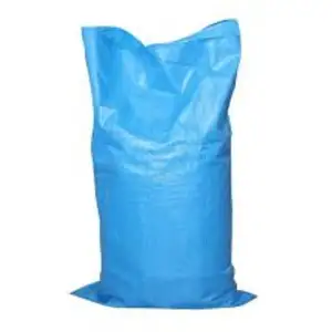 Çimento 20kg 25kg 40kg için 80GSM 50kg polipropilen PP dokuma çuval çanta