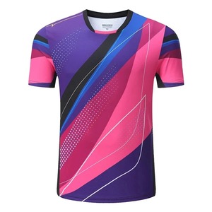 Nouveau 3D Tennis De Table Graphique T-Shirt Casual Badminton Ping Pong Haut De Sport Hommes Plus La Taille pour Polo Femmes Maillots Y2K Tops - Product Image 1